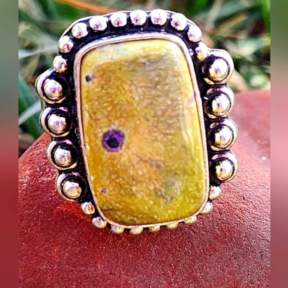 Jewelry - Atlantasite Gematone Rings Sz 7½